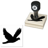 duif rubberstempel (Gestempeld)