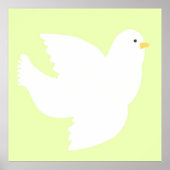 duif schilderkunst poster (Voorkant)