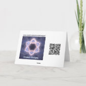 Duif - Shalom Kaart (Achterkant)