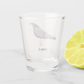 duif shot glas (Achterkant)