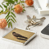 duif sleutelhanger (Zijkant)