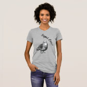 Duif, super coo. T-shirt (Voorkant volledig)