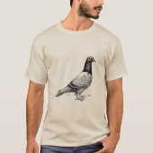 duif t-shirt (Voorkant)