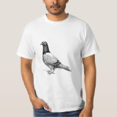 duif t-shirt (Voorkant)