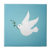 duif tegeltje (Voorkant)