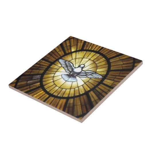 duif tegeltje (Zijkant)