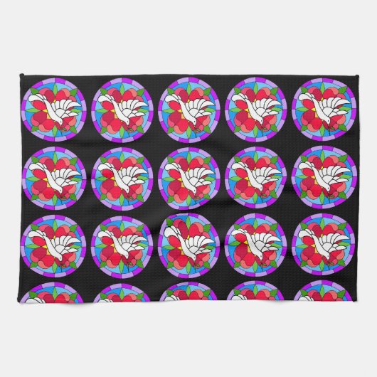 duif theedoek (Horizontaal)