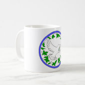 Duif van de Vrede Koffiemok (Voorkant links)