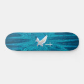 Duif van het Kruis Persoonlijk Skateboard (Horizontaal)