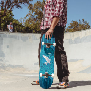 Duif van het Kruis Persoonlijk Skateboard