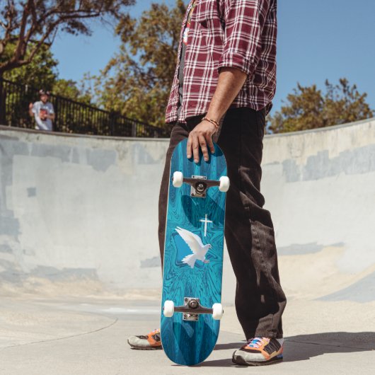 Duif van het Kruis Persoonlijk Skateboard (Buiten 2)