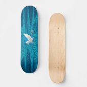 Duif van het Kruis Persoonlijk Skateboard (Voorkant)