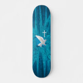 Duif van het Kruis Persoonlijk Skateboard (Voorkant)