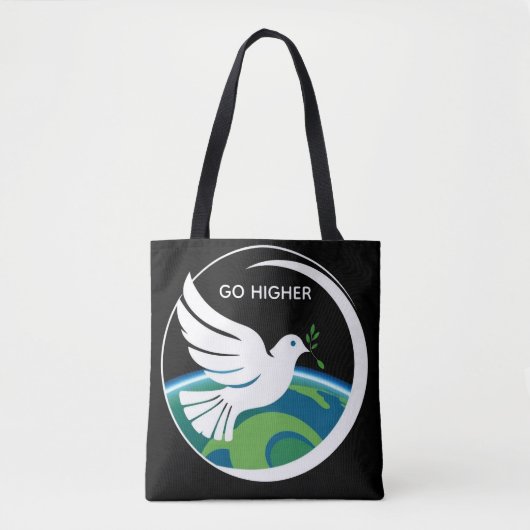 DUIF VAN VREDE GA HOGER TOTE BAG (Voorkant)