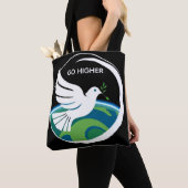 DUIF VAN VREDE GA HOGER TOTE BAG (Dichtbij)