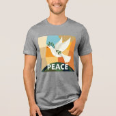 DUIF VAN VREDE GEOMETRISCH T-SHIRT (Voorkant)