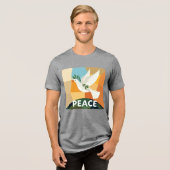 DUIF VAN VREDE GEOMETRISCH T-SHIRT (Voorkant volledig)