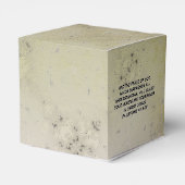 Duif van Vrede Gepersonaliseerde Schriftuurtekst Bedankdoosjes (Achterkant)