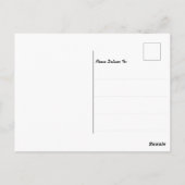 Duif van Vrede Gepersonaliseerde Schriftuurtekst Briefkaart (Achterkant)