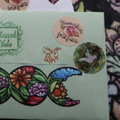 Duif van vrede op aarde en hoop op vrede in de wer ronde sticker