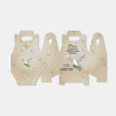 Duif van Vrede Persoonlijke Schriftuurtekst Bedankdoosjes (Uitgevouwen)