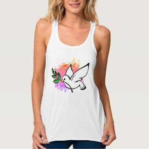 Duif Van Vrede Tanktop