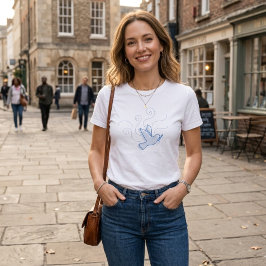 Duif van Vrede. Vrede. T-shirt