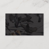 duif visitekaartje (Achterkant)