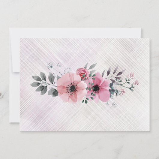 Duif vogel kaart (Achterkant)