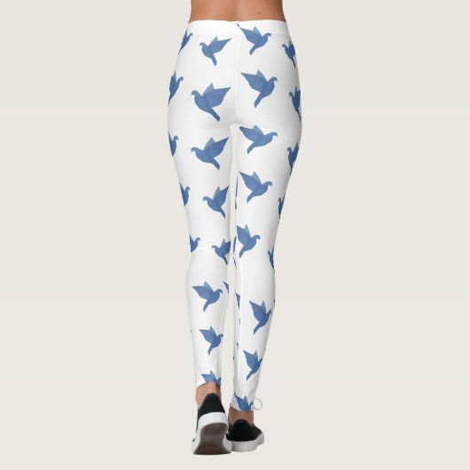 Duif, Vogelkunst, Duiven Leggings (Achterkant)