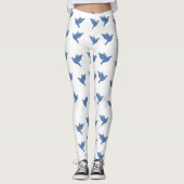 Duif, Vogelkunst, Duiven Leggings (Voorkant)