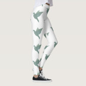 Duif, Vrede, Dove Art Leggings (Rechts)