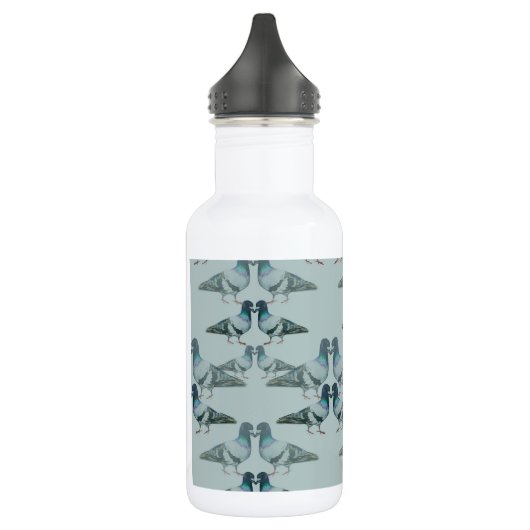 duif waterfles  (Links)