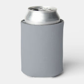 Duifgrijs Effen Kleur Blikjeskoeler (Blikje Voorkant)