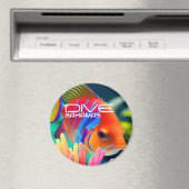 Duik Bahama's - ronde magneet (Insitu (Vaatwasser))