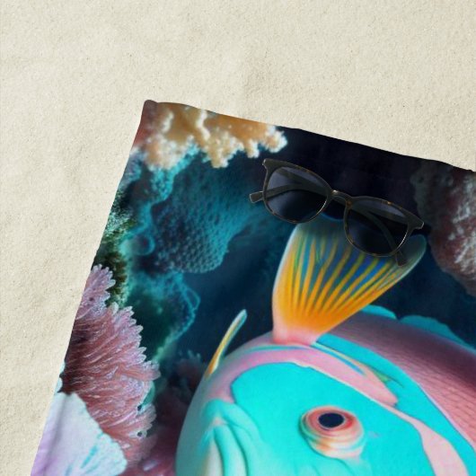 Duik Bahama's - strandlaken (In situ)