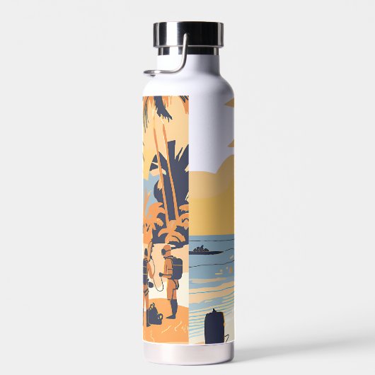 Duik Bonaire duikgroep Waterfles (Rechts)