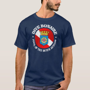 Duik Bonaire (rood) Kleding T-shirt