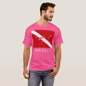 Duik Britse Maagdeneilanden T-shirt (Voorkant volledig)