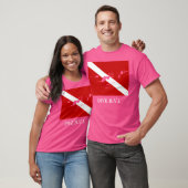 Duik Britse Maagdeneilanden T-shirt (Unisex)