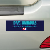 Duik de Bahama's bumpersticker (Op auto)