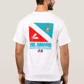 Duik de Bahama's Kleding T-shirt (Achterkant)
