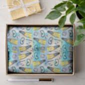 Duik Decoupage Papier, Snorkelen Tissuepapier (Geschenk)