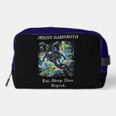 Duik diep: verkennen, lachen, herhalen toilettasje (Achterkant)