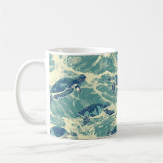 Duik diep - Zee Turtle Coffee Companion Koffiemok