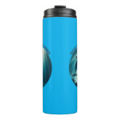 Duik diepe live gratis dolfijn thermosbeker (Voorkant)