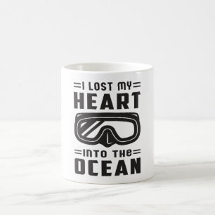 Duik Duiken Zee Duiker Duiken Grappig cadeau-idee Koffiemok
