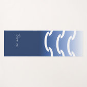 "Duik erin" Yogamat (Voorkant (horizontaal))