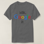 duik, google het t-shirt (Design voorkant)