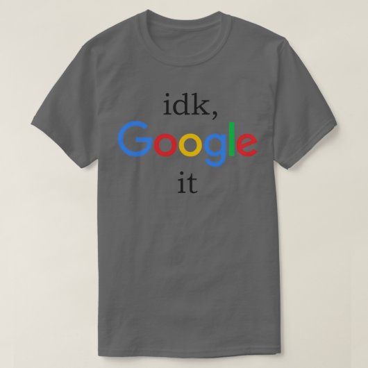 duik, google het t-shirt (Design voorkant)